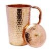 pure copper jug and glass set