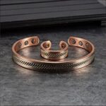 Woven Copper Bracelet for Women